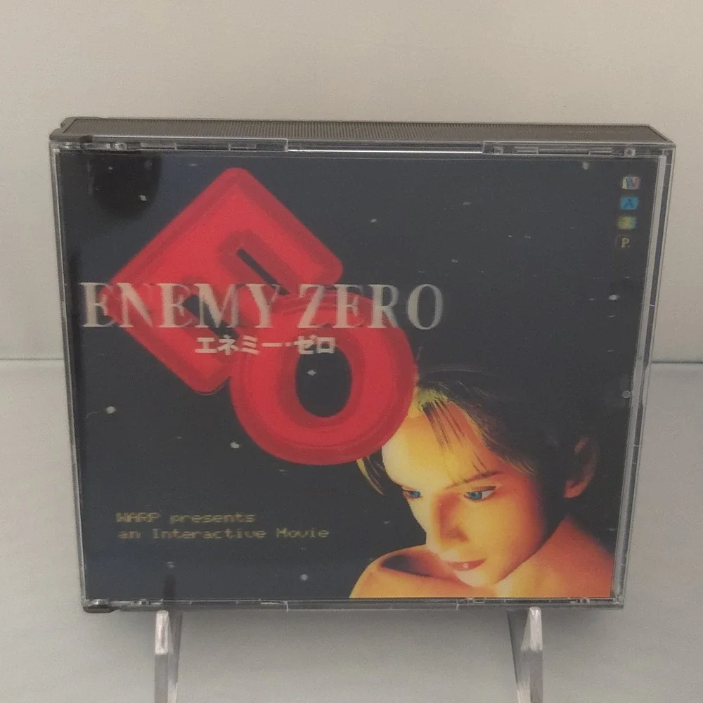 Enemy Zero - Sega Saturn (Japan Import) - CIB 4-Disc W/ Manual & Obi - Tested
